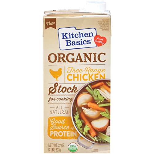 Kitchen Basics Organic Free Range Chicken Stock, 32 Oz