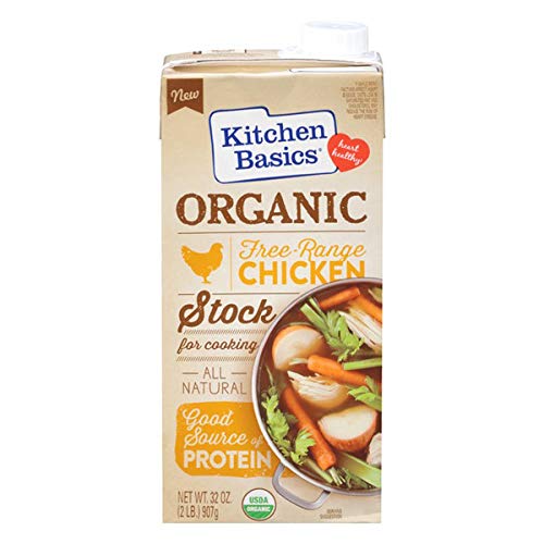 Kitchen Basics Organic Free Range Chicken Stock, 32 Fl Oz