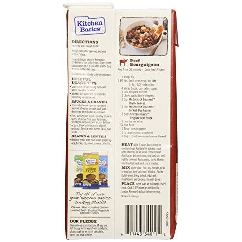 Kitchen Basics Original Beef Stock, 32 Fl Oz