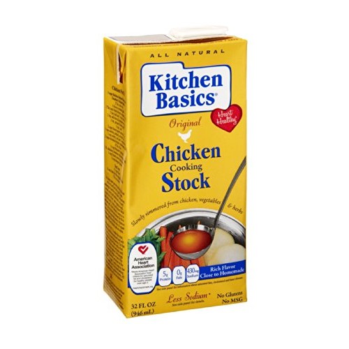 Kitchen Basics Real Chicken Stock, 32 Ounce Pack Of 12
