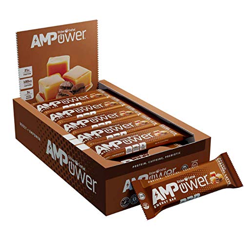 Ampower Energy Bars Low Calorie – Gluten Free Snacks, Low Sugar
