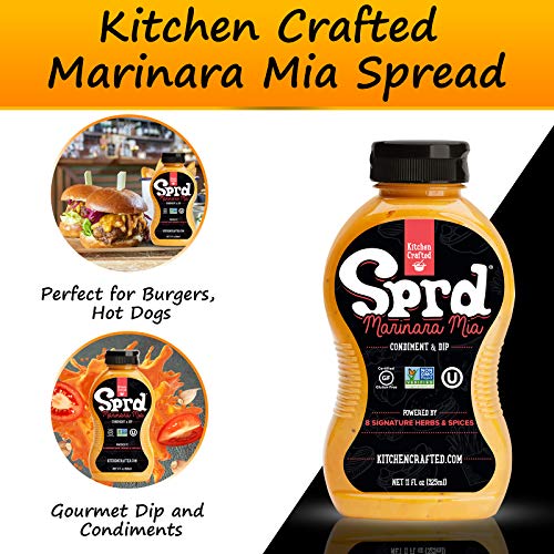 Kitchen Crafted Marinara Mia Mayo Spread – 11 Fl Oz Squeeze Bott