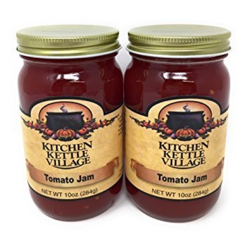 Tomato Jam Preserves, Kitchen Kettle Village, 10 Oz. Jars Pack