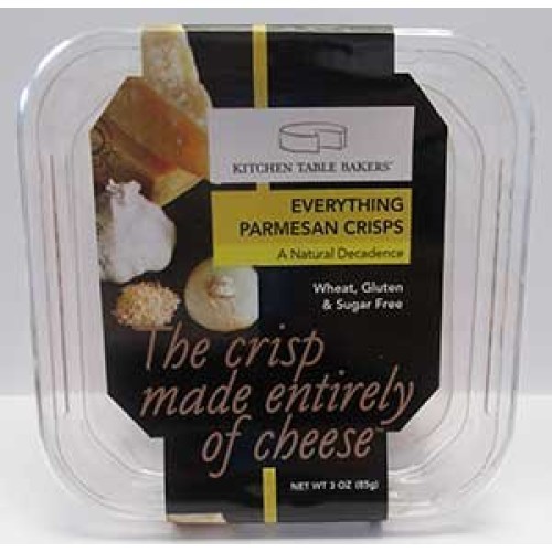Kitchen Table Bakers Everything Parmesan Crisps - 3 Oz
