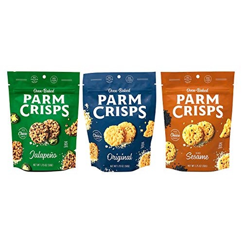 Parmcrisps Parmesan Cheese Crisp Assortment - Original Parmesan,