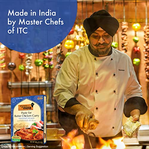 Kitchens Of India Paste, Butter Chicken Curry, 3.5-Ounces, Pack