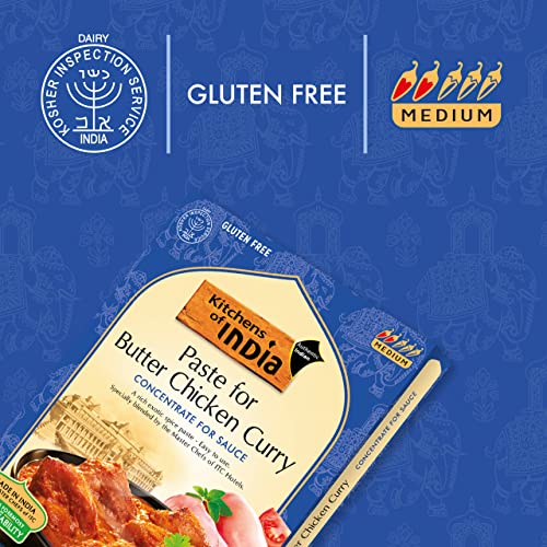 Kitchens Of India Paste, Butter Chicken Curry, 3.5-Ounces, Pack