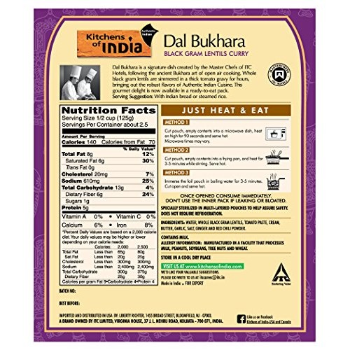 Kitchens Of India Ready To Eat Dinner Variety Pack, 10-Ounces P