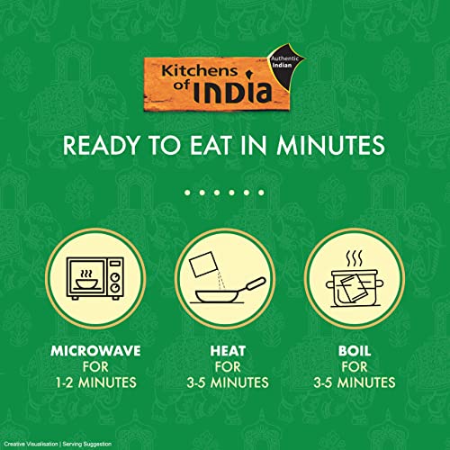 Kitchens Of India Ready To Eat Palak Paneer, Spinach &Amp; Cottage C