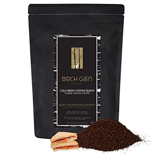 1 Lb Peanut Butter &Amp; Jelly Sandwich Flavored Cold Brew Coffee Bl