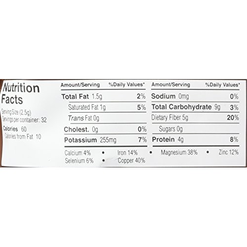 Kiva Raw Organic Cacao Powder Unsweetened Cocoa - Dark Chocolat