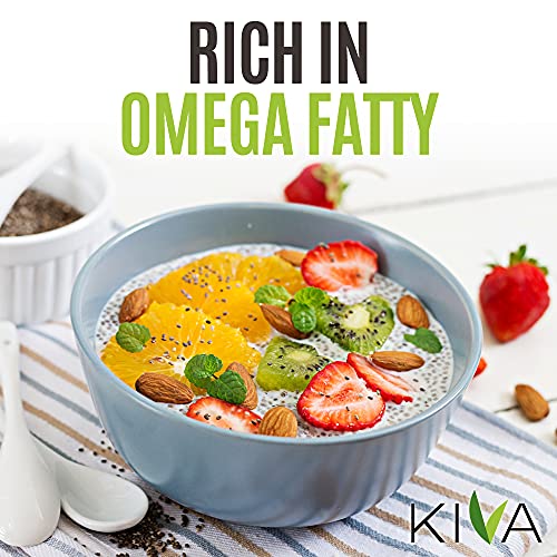 Kiva Organic Raw Chia Seeds, 16 Oz. Bag | Usda Organic | Premium