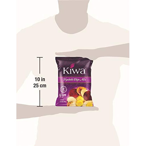 Kiwa Veggie Chips – Vegetable Chip Mix Of Cassava, Plantain, Bee
