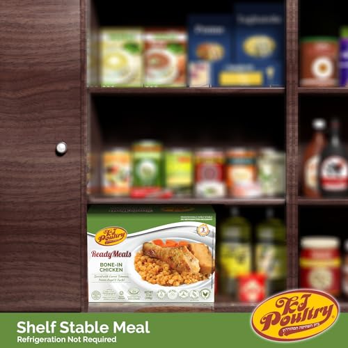 Kosher Bone In Chicken & Kugel, MRE Meat Meals Ready to Eat, Sha...