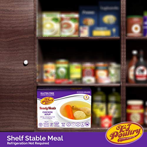 Kosher For Passover Food Matzo Ball Chicken Soup - Mre Meat Meal