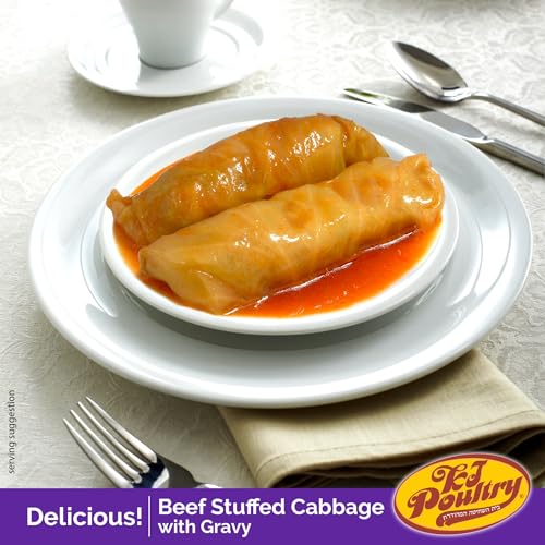 Kosher for Passover Gluten Free Meals, Beef Stuffed Cabbage Roll...