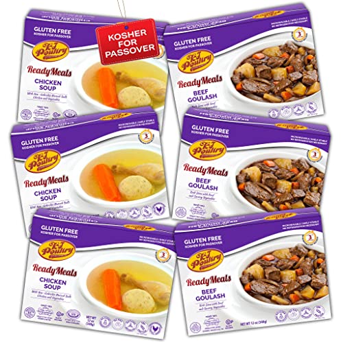 Kosher Gluten Free Food, Matzo Ball Chicken Soup + Beef Goulash