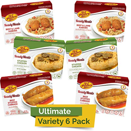 Kosher Mre Meat Meals Ready To Eat 6 Pack Ultimate Variety - Be