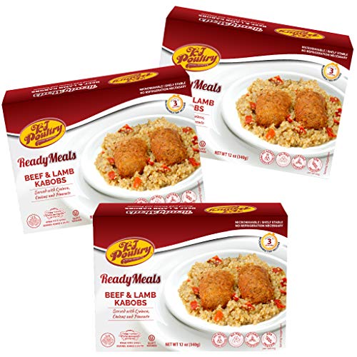 Kosher Mre Meat Meals Ready To Eat, Beef &Amp; Lamb Kabob 3 Pack 2