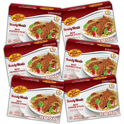 Kosher Mre Meat Meals Ready To Eat, Beef Pepper Steak 6 Pack 3