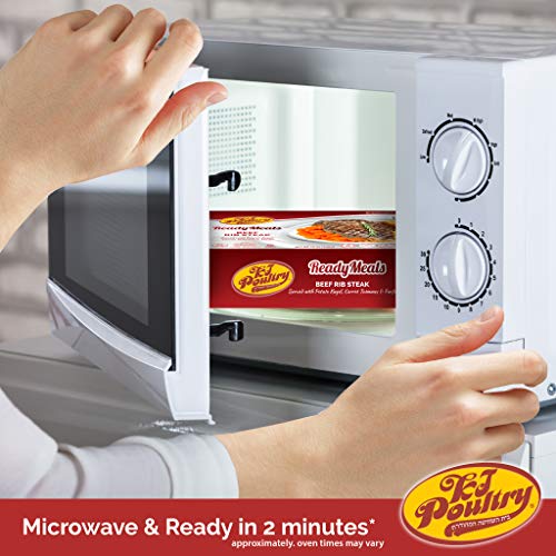 Kosher Mre Meat Meals Ready To Eat, Beef Rib Steak &Amp; Kugel 6 Pa