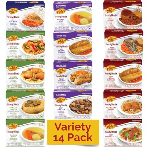 Kosher MRE Meat Meals Ready to Eat, Chicken, Beef and Salmon Fis... Kosher MRE Meat Meals Ready to Eat, Chicken, Beef and Salmon Fis...