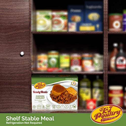 Kosher Mre Meat Meals Ready To Eat, Chicken Cholent &Amp; Kugel 1 P