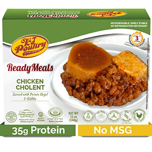 Kosher Mre Meat Meals Ready To Eat, Chicken Cholent &Amp; Kugel 1 P