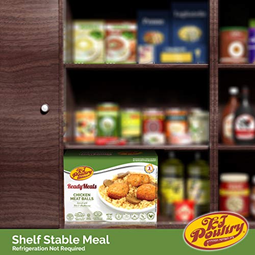 Kosher Mre Meat Meals Ready To Eat, Chicken Meat Balls 6 Pack