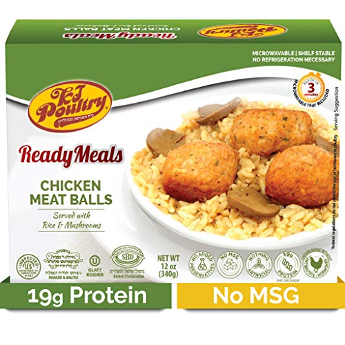 Kosher Mre Meat Meals Ready To Eat, Chicken Meat Balls &Amp; Mushroo