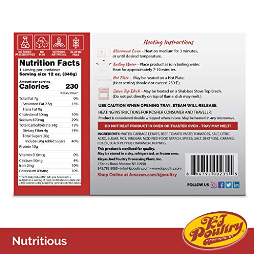 Kosher Mre Meat Meals Ready To Eat, Gluten Free Beef Stuffed Cab