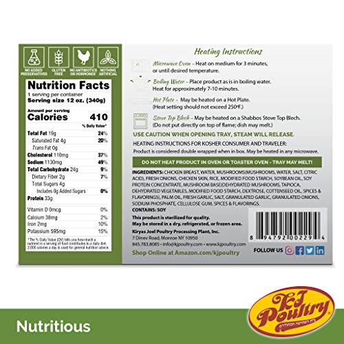 Kosher Mre Meat Meals Ready To Eat, Gluten Free Stuffed Chicken