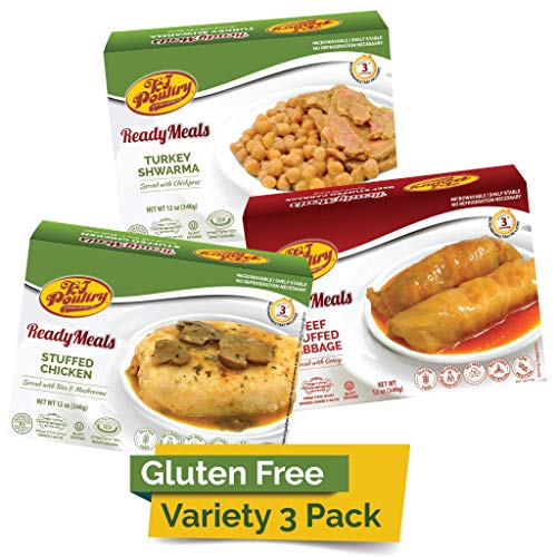 Kosher Mre Meat Meals Ready To Eat, Gluten Free Variety - Beef,