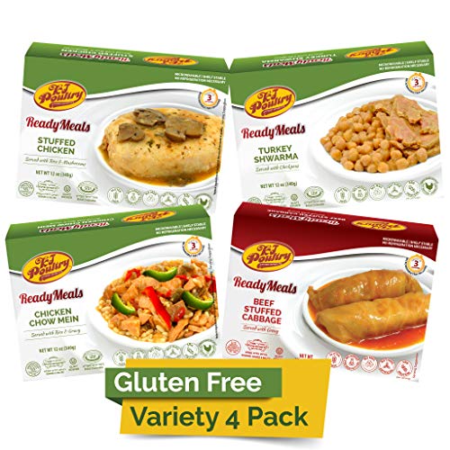 Kosher Mre Meat Meals Ready To Eat, Gluten Free Variety - Beef,