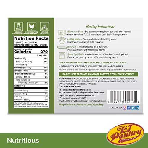 Kosher Mre Meat Meals Ready To Eat, Matzah Ball Chicken Soup &Amp; V