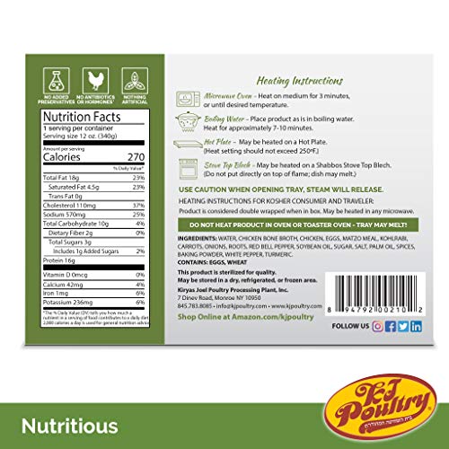 Kosher Mre Meat Meals Ready To Eat, Matzoh Ball Chicken Soup &Amp; V