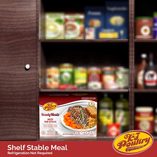 Kosher Mre Meat Meals Ready To Eat, Variety Of Beef Rib Steak, S