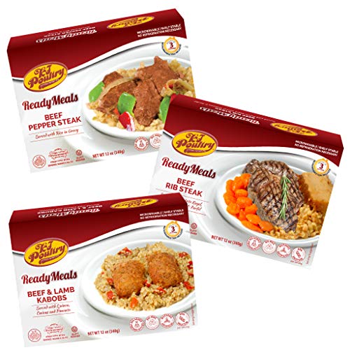 Kosher Mre Meat Meals Ready To Eat, Variety Of Beef &Amp; Lamb Kabob