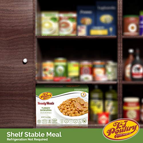 Kosher Turkey Shwarma, Mre Meat Meals Ready To Eat, Gluten Free