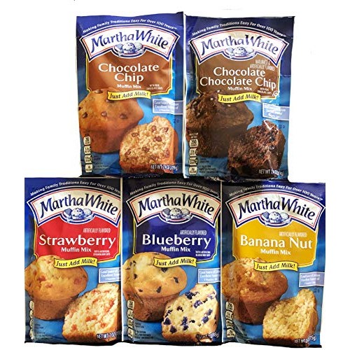 Martha White Muffin Mix Variety Pack - Chocolate Chip, Chocolate