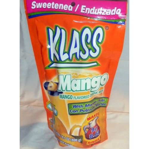 Klass Drink Mix Mango Flavor Aguas Frescas Makes 9Qt From Mexico