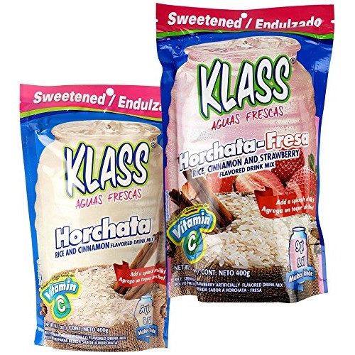Klass Instant Fiesta Drink Mix Powder Variety Pack Of 2 - Horcha