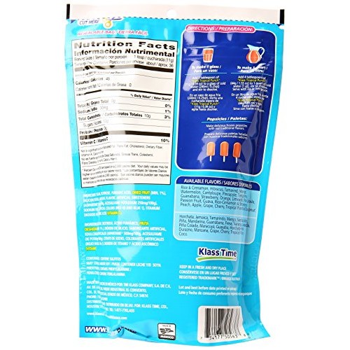 Klass Tropical Punch Flavored Drink Mix With Dried Fruit