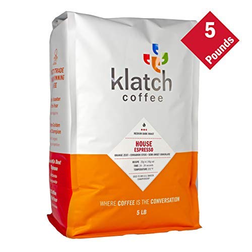 Klatch Coffee, Inc. Klatch House Espresso 5Lb