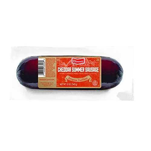 Klements Cheddar Summer Sausage, 12 Ounce