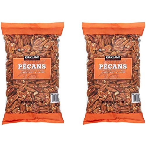 Kirkland Signature California Fancy Pecan Halves 4 Lbs 2 Pack Bu
