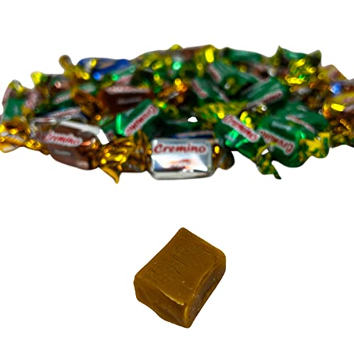 Cremino Dessert Taffy Chews - 1 lbs - Original Chewy Toffee Cand...