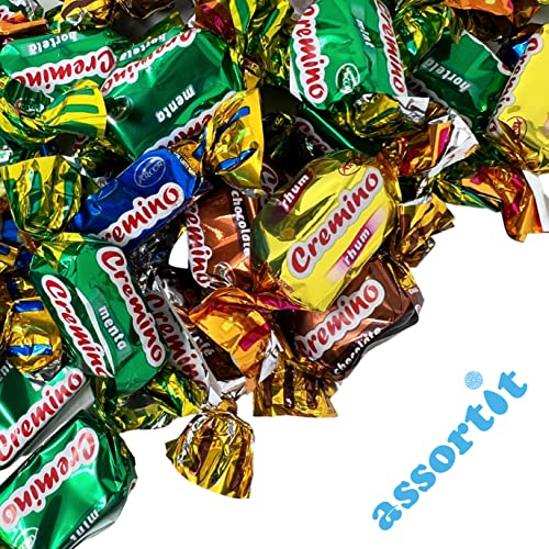 Cremino Dessert Taffy Chews - 1 lbs - Original Chewy Toffee Cand...