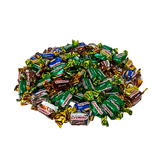 Cremino Dessert Taffy Chews - 1 lbs - Original Chewy Toffee Cand...