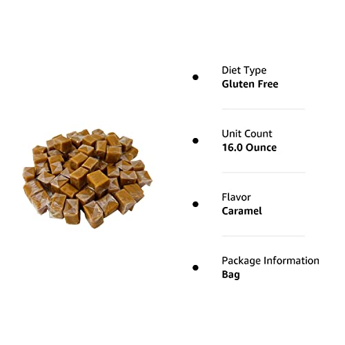 Holiday Special Soft Vanilla Caramel Chews - 1 Lb - Chewy Old Fa